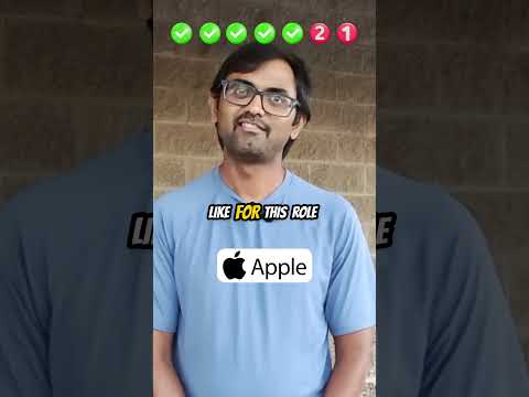 Salary of a DESIGN VERIFICATION ENGINEER at Apple? #shorts #ytshorts #techjobsin2minutes #apple