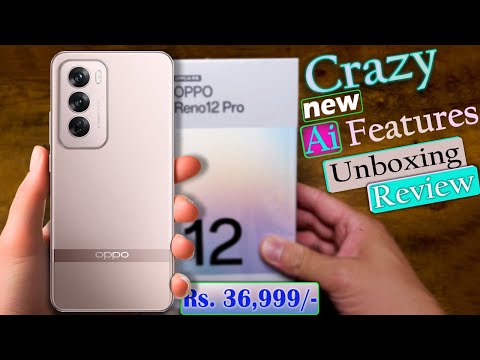 OPPO Reno 12 pro Unboxing & Review Ai BIG magic (Rs.36,999/-) #opporeno2pro #unboxing  #Logicmobile