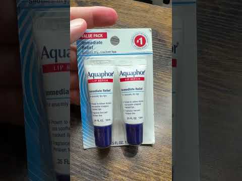 Soothe Chapped Lips with Aquaphor Lip Repair Stick!