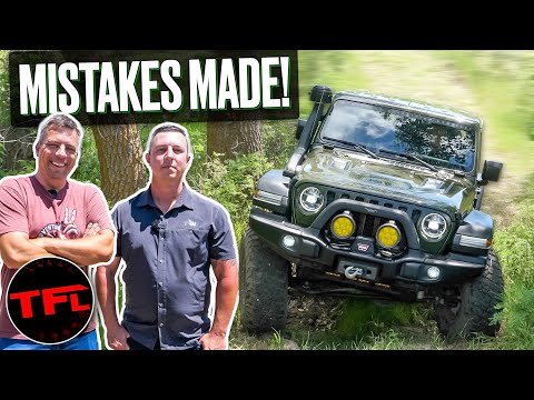 Jeep Gladiator JT370 AEV Edition Gets VERY STUCK At Tumbleweed Ranch! Why Do We Keep Trying This...?