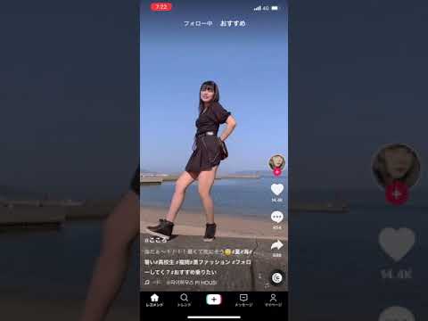 【Tik Tok】海は青Pは黒