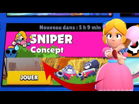 CONCEPT SNIPER AVEC LES ABONNÉS Brawl stars (Ivory Not)