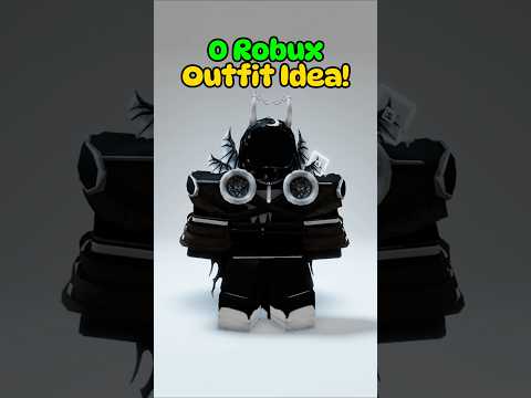 0 Robux Outfit Idea: TryHard Avatar & Free Items #roblox #shorts