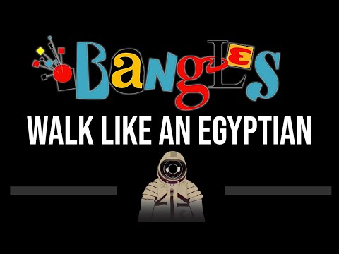 The Bangles • Walk Like An Egyptian (CC) 🎤 [Karaoke] [Instrumental]