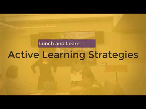 Active Learning Strategies Lunch and Learn