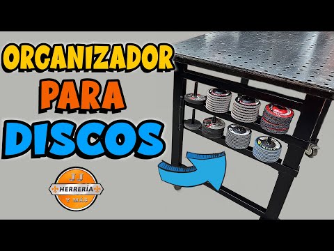 ✅ ORGANIZAR TUS DISCOS PARA LA HERRERIA DE UNA FORMA FÁCIL Y SENCILLA ✅