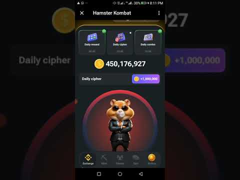 HAMSTER KOMBAT DAILY CIPHER UNVEILED FOR TODAY, GET 1MILLION BONUS