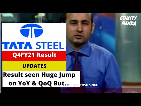 Tata Steel Q4FY21 Result Updates |  Seen Huge Improvement YoY & QoQ | by Santosh Singh | #shorts