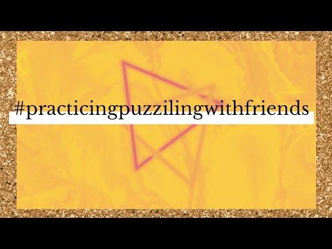 #practicingpuzzilingwithfriends hosted by @JENITASBLACKFOLKSWELLWISHESART