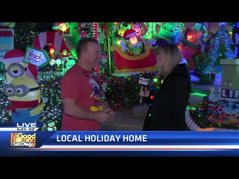 Merritage Court in Scripps Ranch goes all out with Christmas decorations