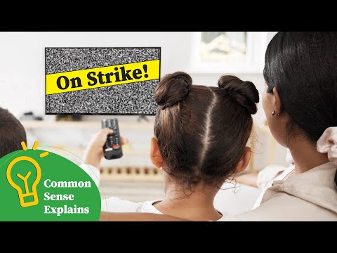 Will the Hollywood Strikes Ruin Family Movie Night? | Common Sense Explains