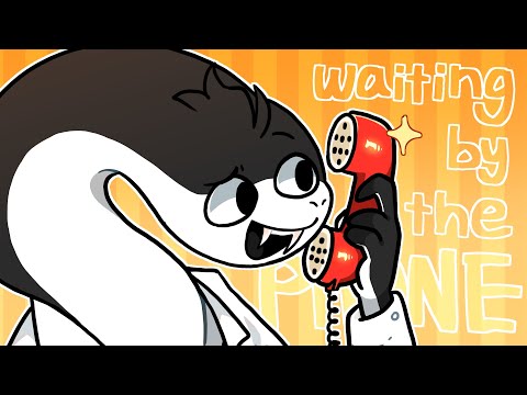 waiting by the phone meme || flipaclip