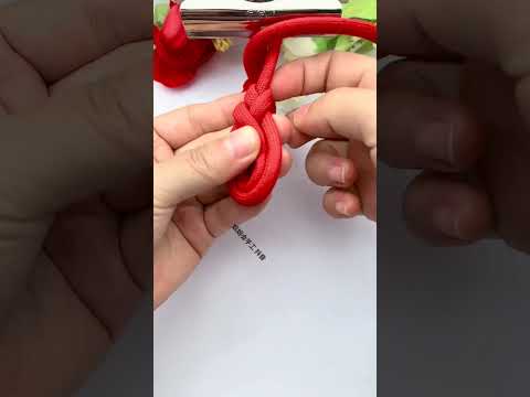 Pipa sweater knot sweater rope knotting rope braiding tutorial fancy knotting rope tying method