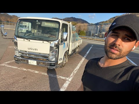 Kaam nhi toh kuch nhi /truck driving/construction#urduvlogs#japan