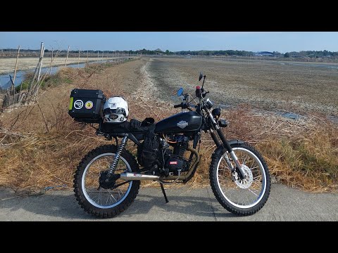 Morning HIGHWAY PULLS! - Honda TMX 125 ( Scrambler Build) 3rd Gear TOP SPEED! | Akrapovic Exhaust