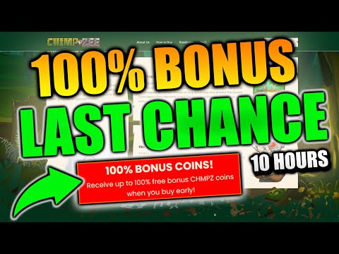 LAST CHANCE FOR 100% BONUS! PRICE INCREASE FOR CHIMPZEE COMING! Chimpzee BURNS 100 BILLION Tokens!