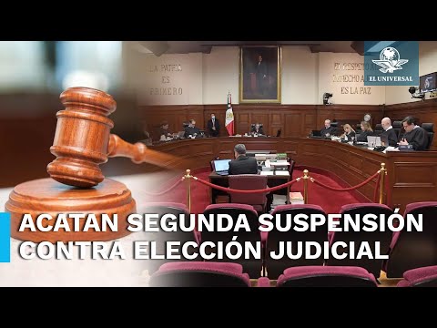 Comité de Evaluación del PJF acata segunda suspensión contra elección judicial