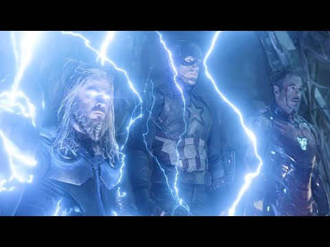 토르&캡틴&아이언맨 vs 타노스 재회 장면 | 어벤져스: 엔드게임 (Avengers: Endgame, 2019) [4K]