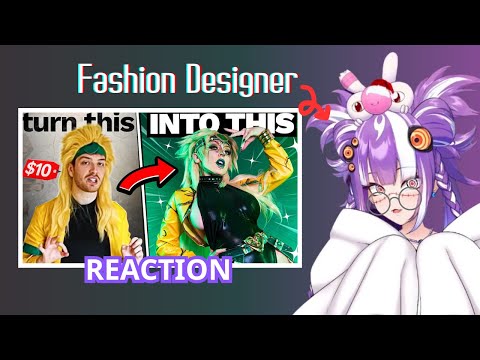 Fashion Designer Reacts to Connor's Cosplay Video