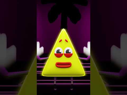 Dancing Geometric Shapes | D Billions #shorts #db