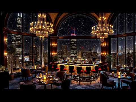 Late Night Jazz Lounge Music ~ Gentle Jazz Saxophone in Cozy Bar Ambience for Chill Out, Sleep