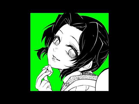 Free Shinobu manga animations for your edits + Green screen