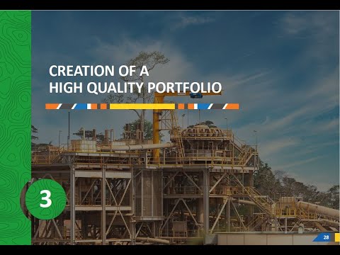 Endeavour's 2021 Capital Markets Event - Creation of a High Quality Portfolio