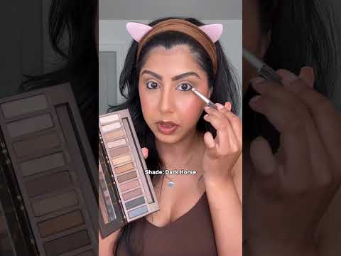 Easy eyeshadow tutorial ❤️ #shorts #eyeshadow #eyeshadowtutorial #eyeshadowpalette #makeuptutorial