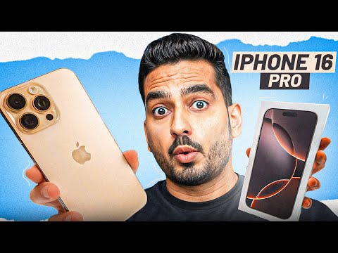 iPhone 16 Pro Unboxing & First Impressions - Desert Titanium