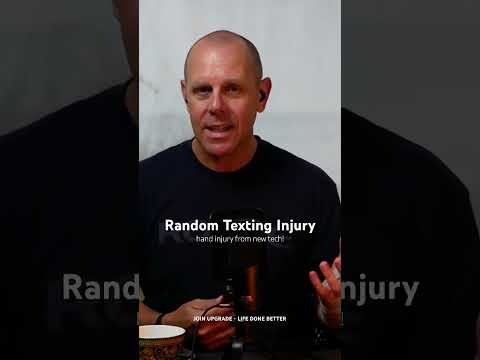 RTI - random texting or tech injury! Enjoy my funny & silly story about my hand injury #random