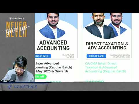 CA Inter Advanced Accounting | Sept'25 & Onwards | New Batch Details | CA Aakash Kandoi