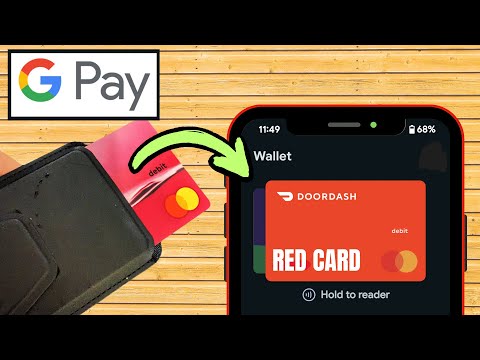 How to Add Dasher RED CARD to GOOGLE PAY (DoorDash Driver)