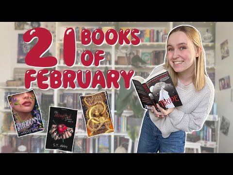 All the books I read in February | Spoiler Free 📚💕