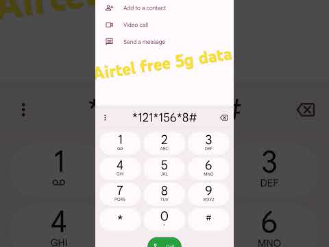 Airtel Free 5g Data code #airtel #freedata