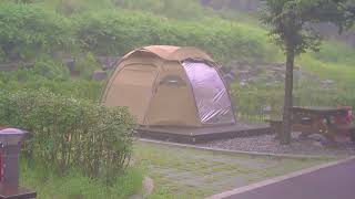 雨天沉浸式露营，精致OR狼狈露营#雨天露营 #露营装备  #露营美食  #我爱露营啊 #露营