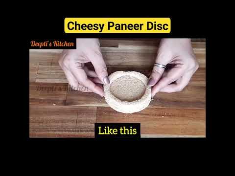 Cheesy Paneer Tikka Disc | Paneer Tikka Disc#viralvideo #viral #ytshorts