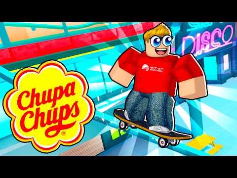 SKATEBOARD or ROLLER SKATES? Chupa Chups Skate & Create #Roblox