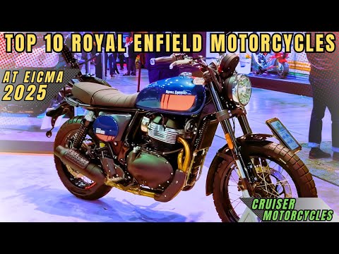 Top 10 Best New 2025 Royal Enfield Motorcycles at EICMA 2024