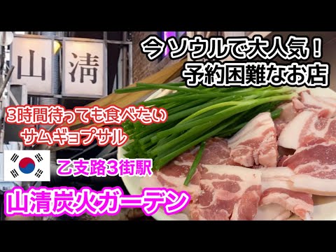 【韓国グルメ】ソウル人気No. 1！食べて納得♪もう一度行きたい山清炭火ガーデン