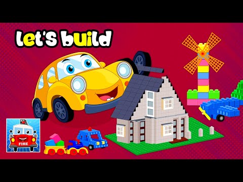 Let's Build, I look Left + More Nursery Rhymes For Children By Ralph And Rocky Cars