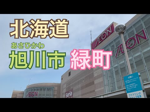 【旭川市】北海道旭川緑町　旭神から東光。旭川駅通過して4条通からイオンモール旭川西店までの道のり　ツルハドラッグがいっぱい