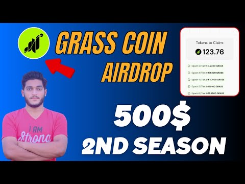 Grass Airdrop Season 2 || How To Get Grass Coin Airdrop Season 2 Free