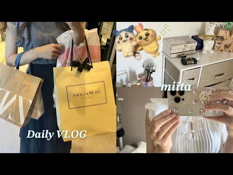 VLOG🎞️一人暮らし始めました🛋️ | お買い物 | 購入品紹介 | SHEIN生活雑貨💡🤍