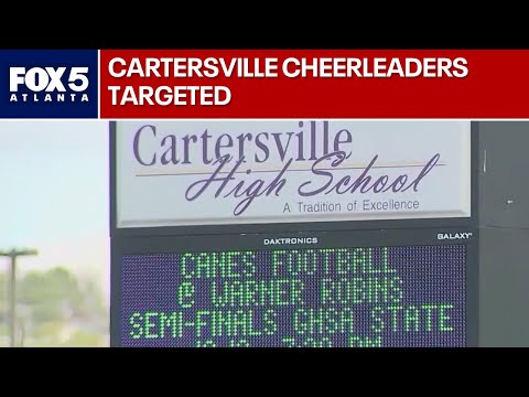 Cartersville High cheerleaders targeted by vandal | FOX 5 News