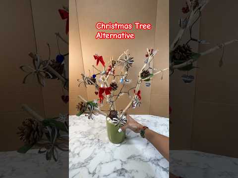 Christmas Tree Alternative using recycled materials