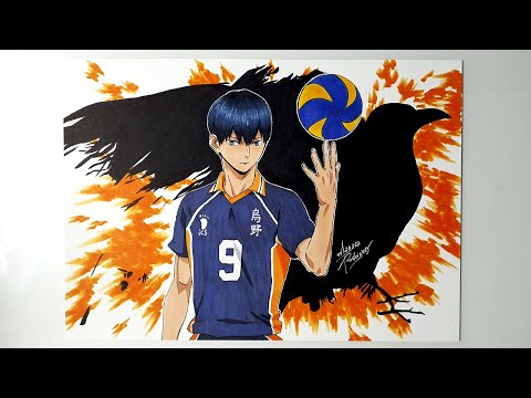 Drawing Tobio Kageyama | Haikyuu!!