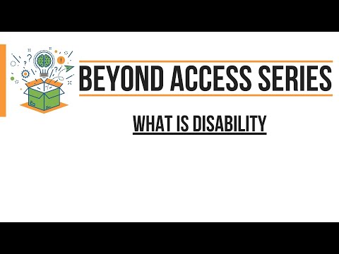 What is Disability? - Introducing Disability