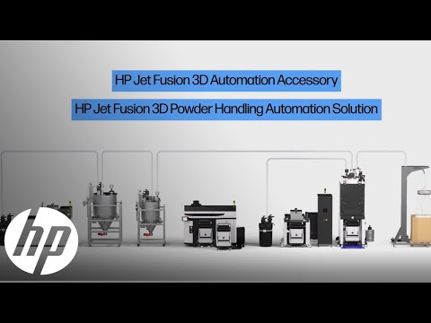 HP 3D Printing Automation Capabilities |  A Closer Look |  3D Printing | HP