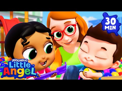 Making Friends At School | Little Angel | Celebrating Diversity