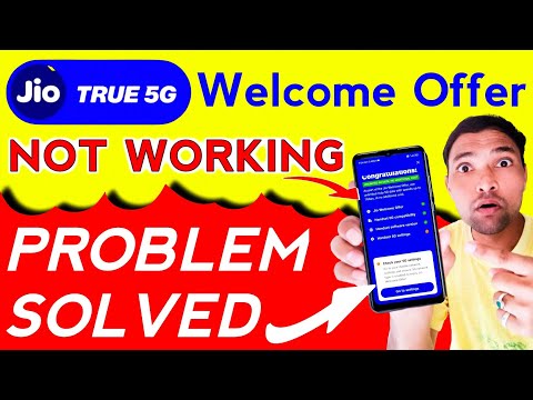 Jio True 5g Welcome Offer Not Working | Jio 5G Kaise Use Kare | Jio 5G Kaise Chalaye | Tips Km